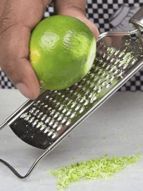 Cheese Grater, Stainless Steel Cheese Grater, Steel for Kitchen, Ginger, Garlic, Nutmeg & Chocolate Grater - Image 2